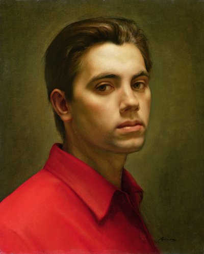 自画像、1959年（テンペラに油彩） 作： Antonio Ciccone