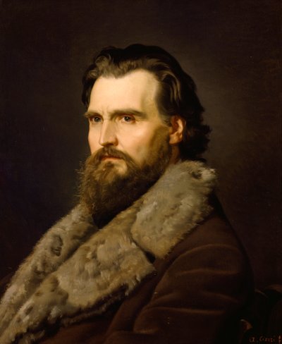 彫刻家ジョヴァンニ・デュプレの肖像（Ciseri Antonio（1821-1891）作 作： Antonio Ciseri