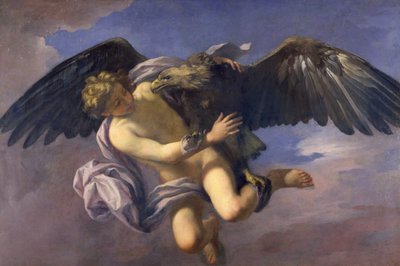 ガニメデの拉致、1700 作： Antonio Domenico Gabbiani