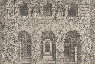グロット、カリフォルニア州。 1545年。 作： Antonio Fantuzzi