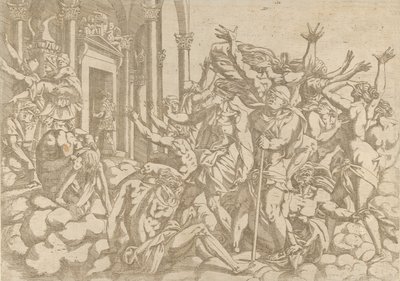 無知の敗北、1540-45。 作： Antonio Fantuzzi