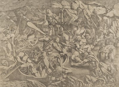 ノープリウスの復讐、1540-45。 作： Antonio Fantuzzi