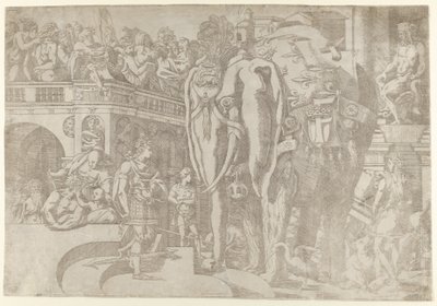 ロイヤルエレファント、1542-45。 作： Antonio Fantuzzi