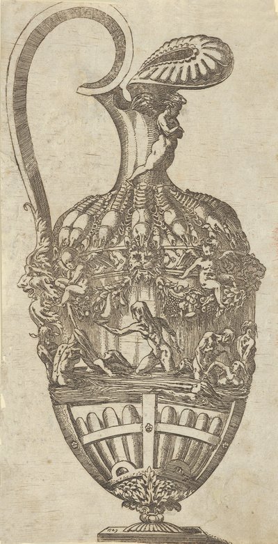 花瓶、1543年。 作： Antonio Fantuzzi