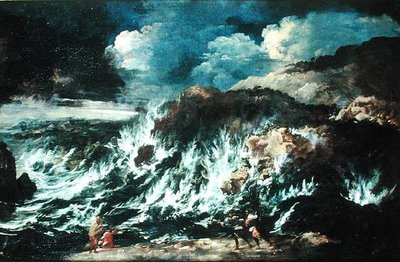 嵐、1700年以前 作： Antonio Francesco Peruzzini