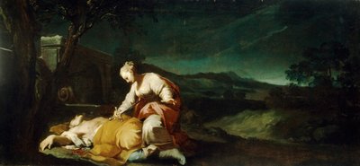 アントニオ・ジオニマ（1697-1732）によるピュラモスとシスベ。 作： Antonio Gionima