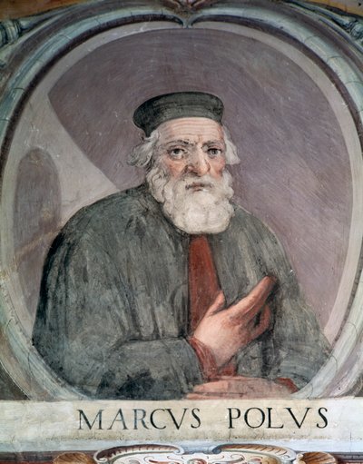 マルコ・ポーロの肖像 作： Antonio Giovanni de Varese