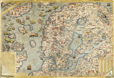 カルタ・マリナ、原図 作： アントニオ・ラフレリ