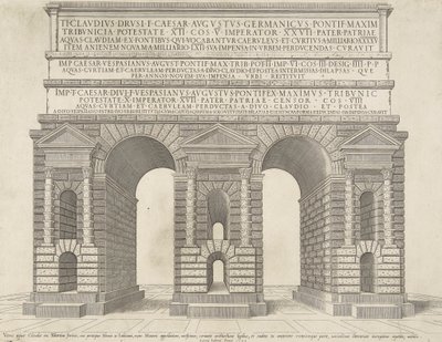 ローマの素晴らしさの鏡 作： Antonio Lafreri
