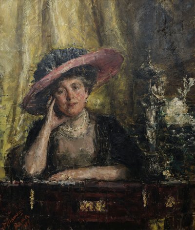 レディ・フィリップス、1909年。 作： Antonio Mancini