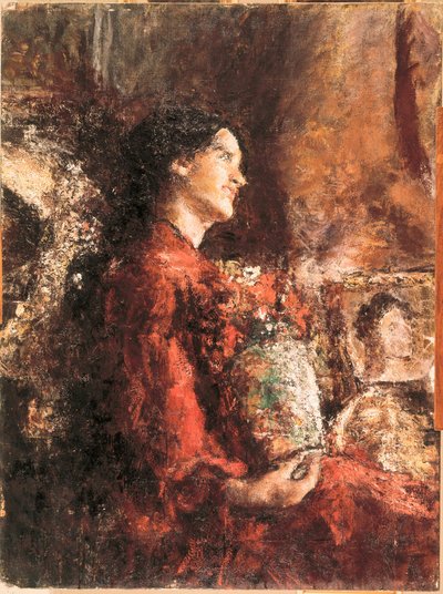 リディア 19世紀末～20世紀初頭（油彩画 作： Antonio Mancini