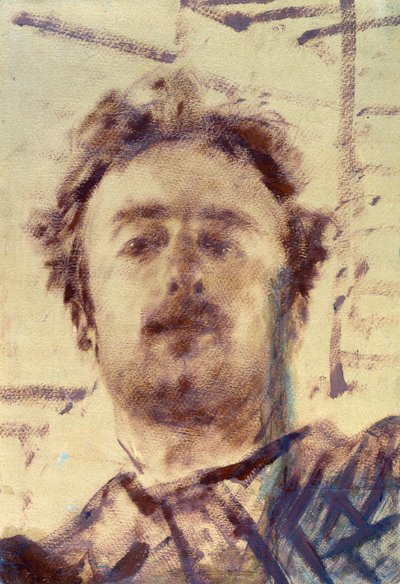 自画像 作： Antonio Mancini