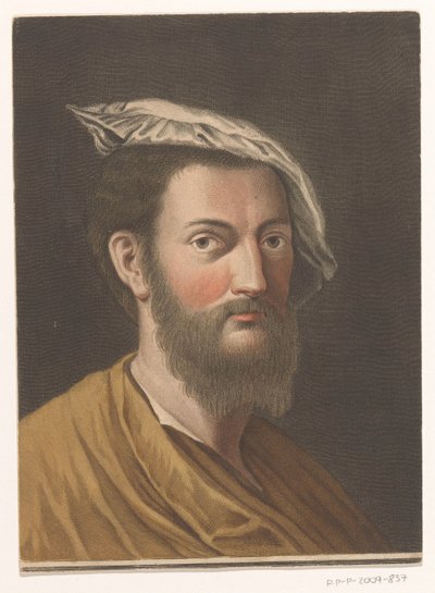 アーティストFrancesco Primaticcioの肖像 アーティストの肖像（シリーズタイトル） 作： Antonio Pazzi