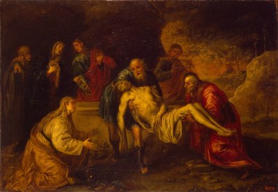 キリストの埋葬、1640年から1650年の間 作： Antonio Pereda y Salgado de
