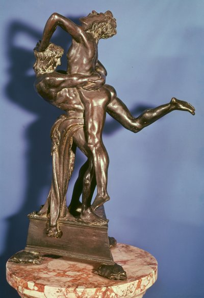 Hercules and Antaeus、1475（ブロンズ）（79920も参照） 作： Antonio Pollaiuolo
