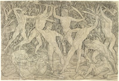 ヌードの戦い、1470年代 作： Antonio Pollaiuolo