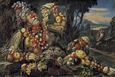 四季：秋、1685年から1695年の間。 作： Antonio Rasio