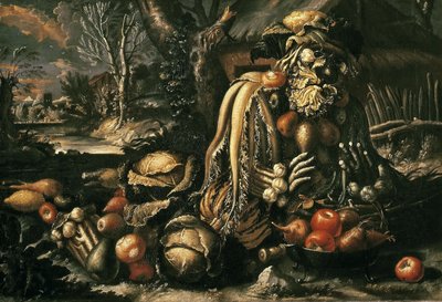 四季：冬、1685年から1695年の間。 作： Antonio Rasio