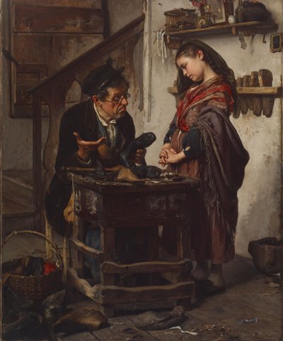 ホープレスケース、1871年（油彩、布地） 作： Antonio Rotta