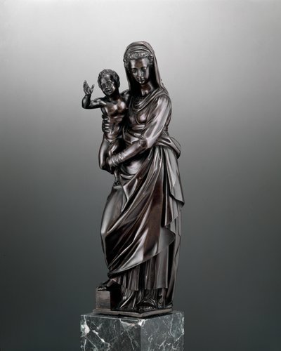 聖母子像 1600年頃（ブロンズ 作： Antonio Susini