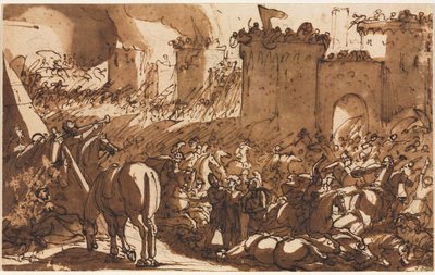 砦との戦闘シーン 作： Antonio Tempesta