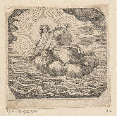 神は天と地を創造する The Creation（シリーズタイトル） 作： Antonio Tempesta