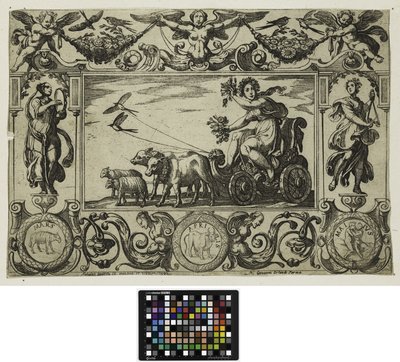 フォーシーズンズ：春、1592 作： Antonio Tempesta