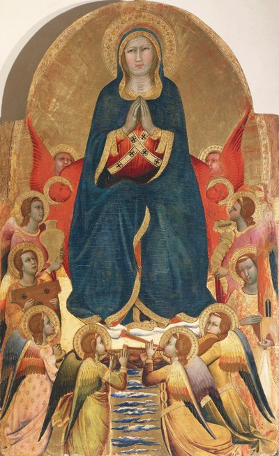 被昇天の聖母、アントニオ・ヴェネツィアーノ（1369年から1419年まで活動）作 作： Antonio Veneziano