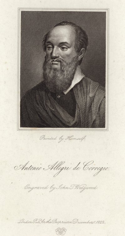 コレッジョのアントニオ・アレグリ 作： Antonio da Correggio