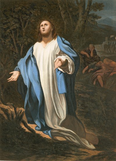 庭のキリストの苦しみ 作： Antonio da Correggio