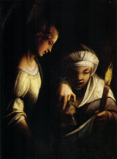 ジュディスと女中 作： Antonio da Correggio