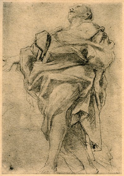 1913年、使徒の姿を学ぶ。 作： Antonio da Correggio