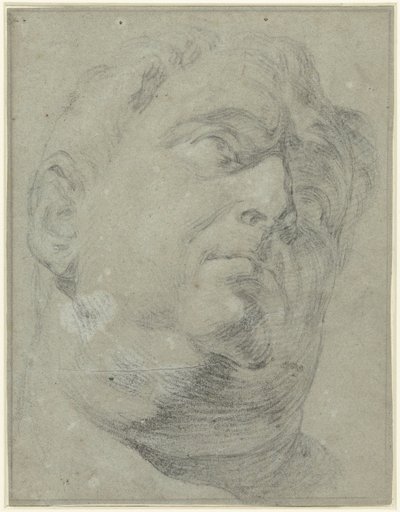 Presunto Vitellio のアンティーク ローマ大理石のバスト 作： Antonio da Cremona