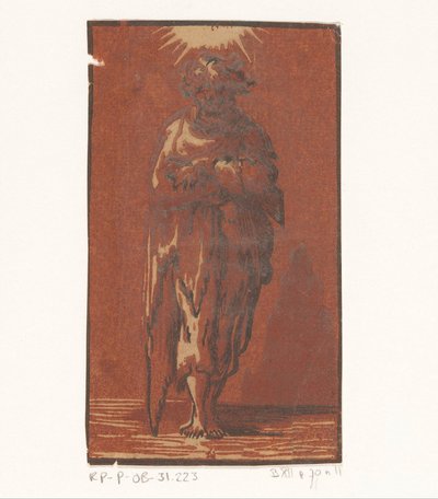 聖ジュード サデウス キリストと十二使徒（シリーズタイトル） 作： Antonio da Trento (attributed to)
