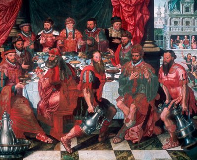 宴会、1574 作： Antoon Claeissens