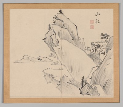 池野大河、18世紀30葉30後の風景研究のダブルアルバム。 作： Aoki Shukuya