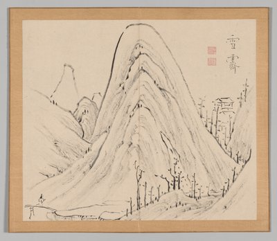 池野大河、第1巻、33世紀、18世紀の風景研究のダブルアルバム。 作： Aoki Shukuya