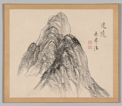 池野大河、第2巻3葉、18世紀後の景観研究のダブルアルバム。 作： Aoki Shukuya