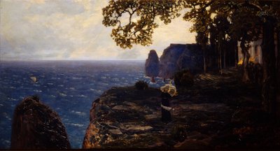 タウリスのイフィゲニア、1889-1890 作： Apollinari Mikhailovich Vasnetsov