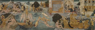 ユリシーズの冒険、1435-45 作： Apollonio di Giovanni di Tommaso