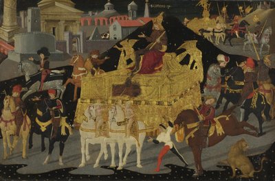 スキピオの勝利 作： Apollonio di Giovanni di Tommaso