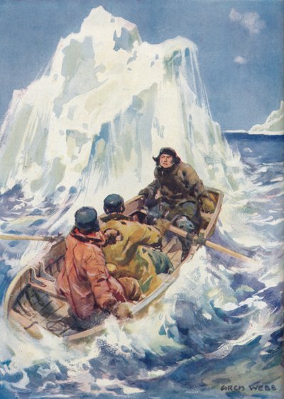 「北極地方の冒険」、c1925 作： Archibald Bertram Webb