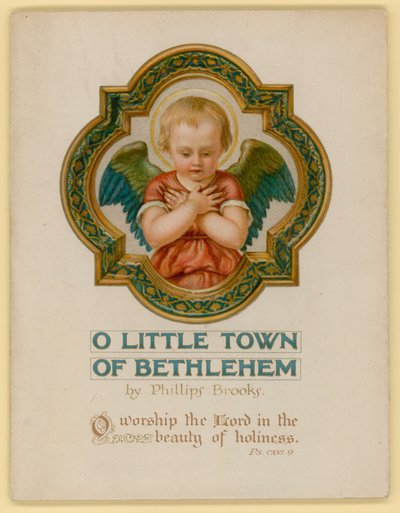 O Little Town Of Bethlehem（ベツレヘムの小さな町）」のイラスト（クロモリト 作： Archibald Henning
