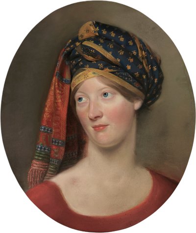 シャーロット・キャンベル夫人（1775-1861）の肖像 作： Archibald Skirving