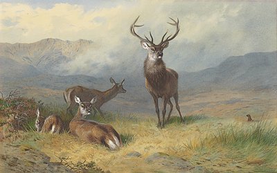 グレンの君主 作： Archibald Thorburn