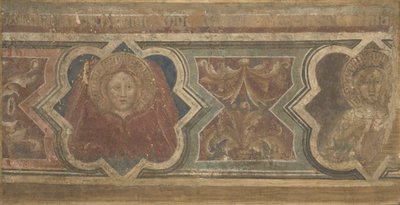 飾り枠、1390年頃 作： Aretino Spinello