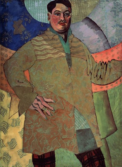 自画像、1915 作： Aristarkh Vasilievic Lentulov