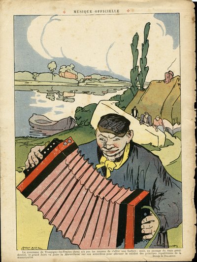Aristide Delannoy (1874-1911)がLe Rireに描いたもの。 作： Aristide Delannoy