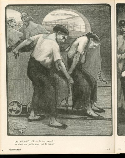 The Butter Plate, number 134, Satirical in B&W 作： Aristide Delannoy