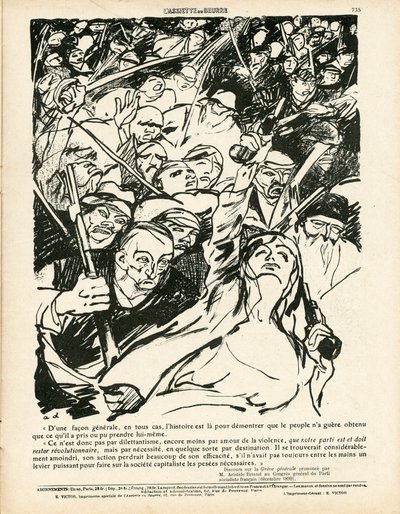 The Butter Plate, number 410, Satirical in B&W 作： Aristide Delannoy